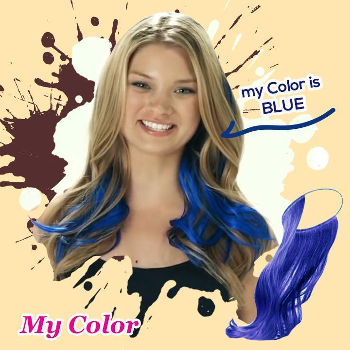 Clip-on Vivid Highlight Hair