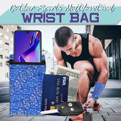 Outdoor Sports Multifunctional Wrist Bag