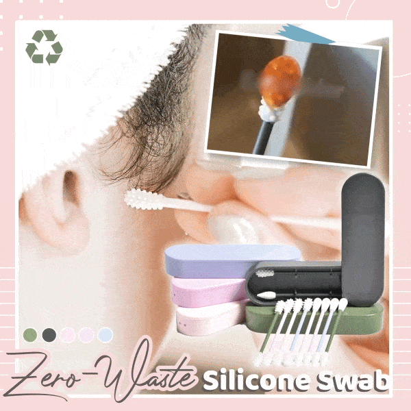 Zero-Waste Silicone Swab