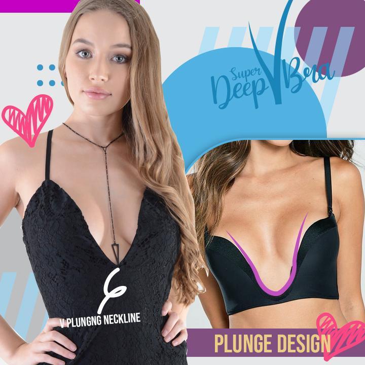 The Super Deep V Bra