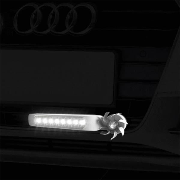 Wind Powered LED Car Light