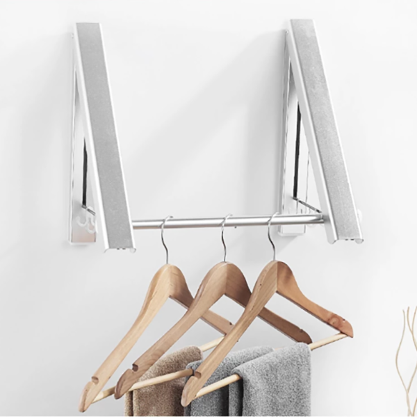 Folding Retractable Clothes Rack