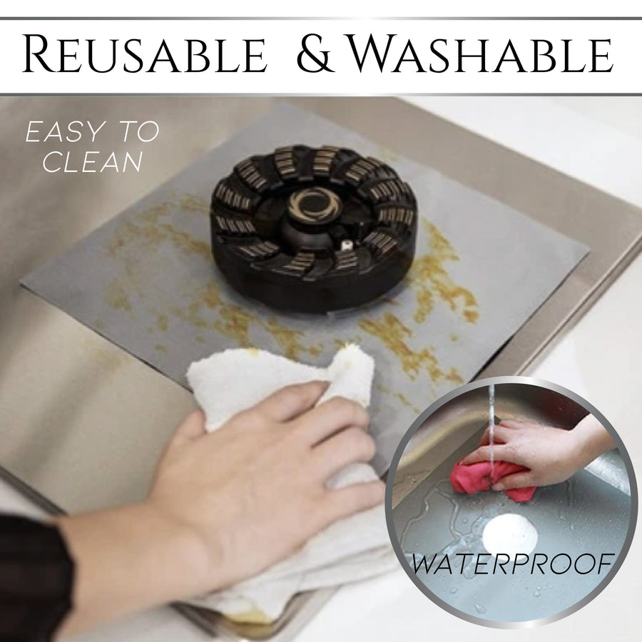 Reusable Foil Stove Cover