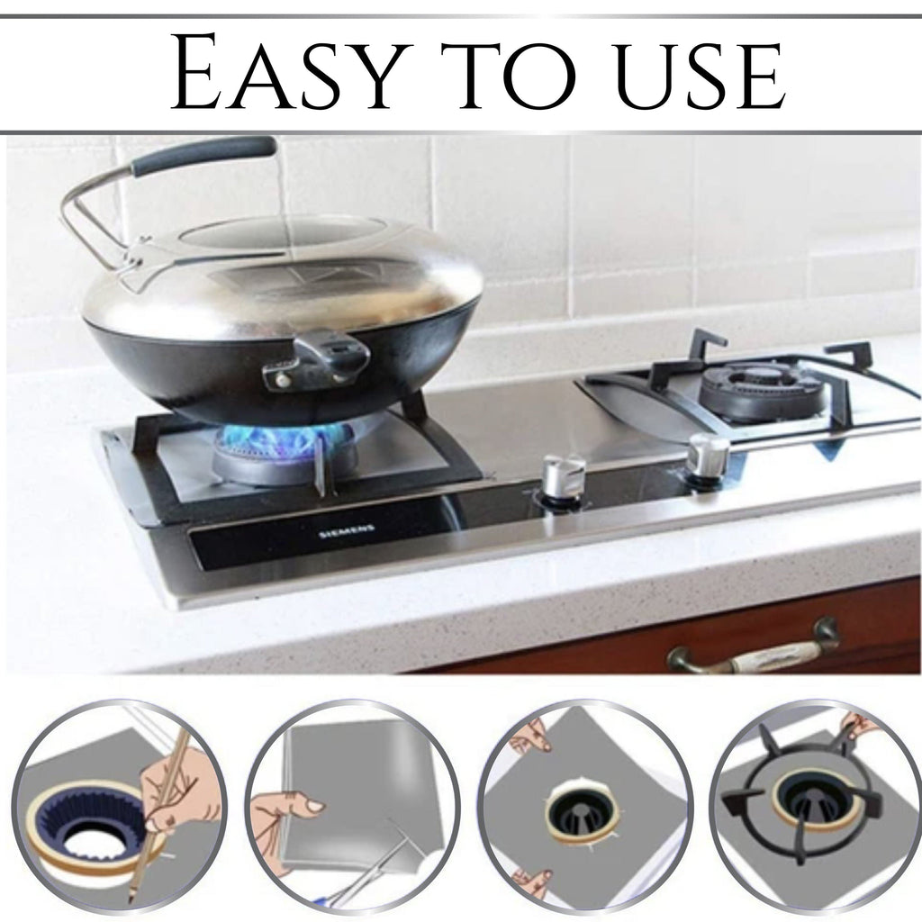Reusable Foil Stove Cover