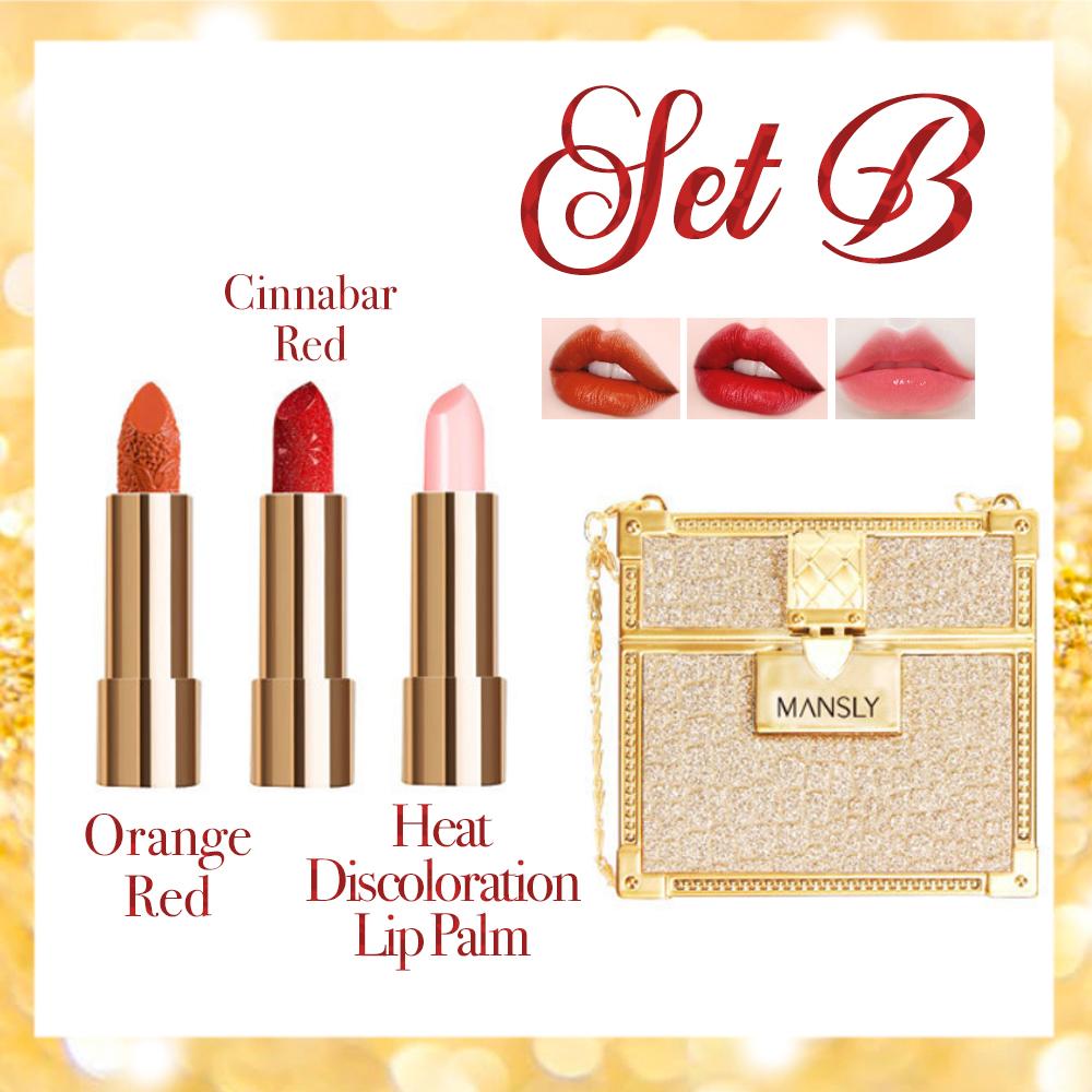 Chain Bag Queen Lipsticks - 3PCS
