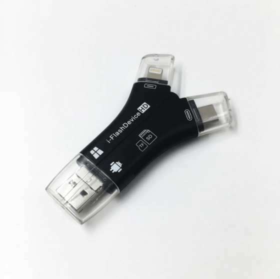 4 in 1 iFlash Pro Drive Card Reader