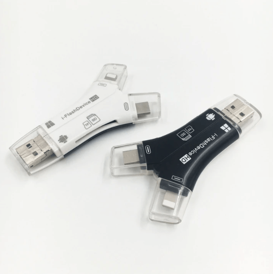 4 in 1 iFlash Pro Drive Card Reader