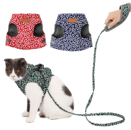 Cat Vest Harness And Walking Leash