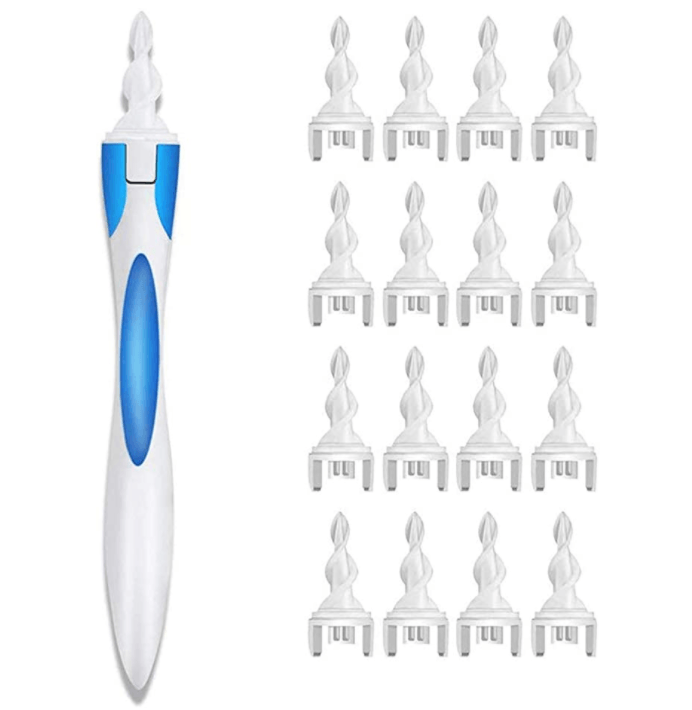 Spiral Swab Silicone Ear Cleaner