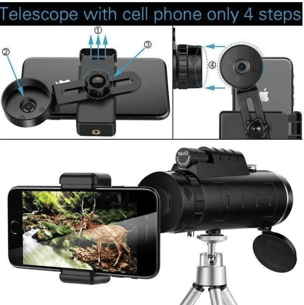 Waterproof High Definition Monocular Telescope