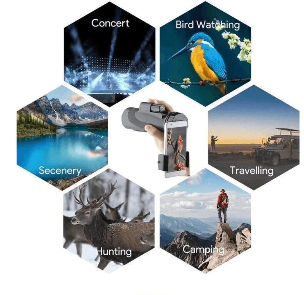 Waterproof High Definition Monocular Telescope