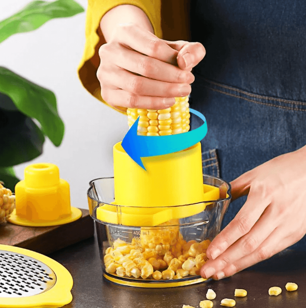 4 in 1 Quick Corn Peeler and Vegetable Grinder