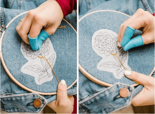 Water Soluble Stitching Canvas - 5PCS