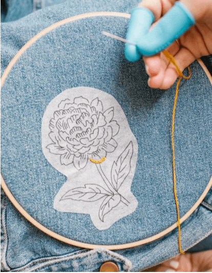 Water Soluble Stitching Canvas - 5PCS