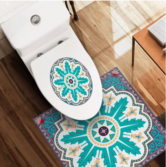 Nordic Self-Adhesive Waterproof Toilet Stickers