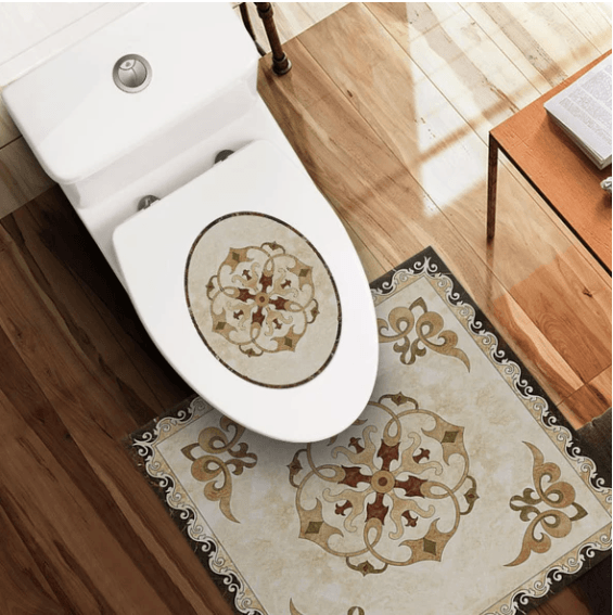 Nordic Self-Adhesive Waterproof Toilet Stickers