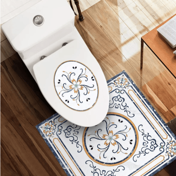 Nordic Self-Adhesive Waterproof Toilet Stickers