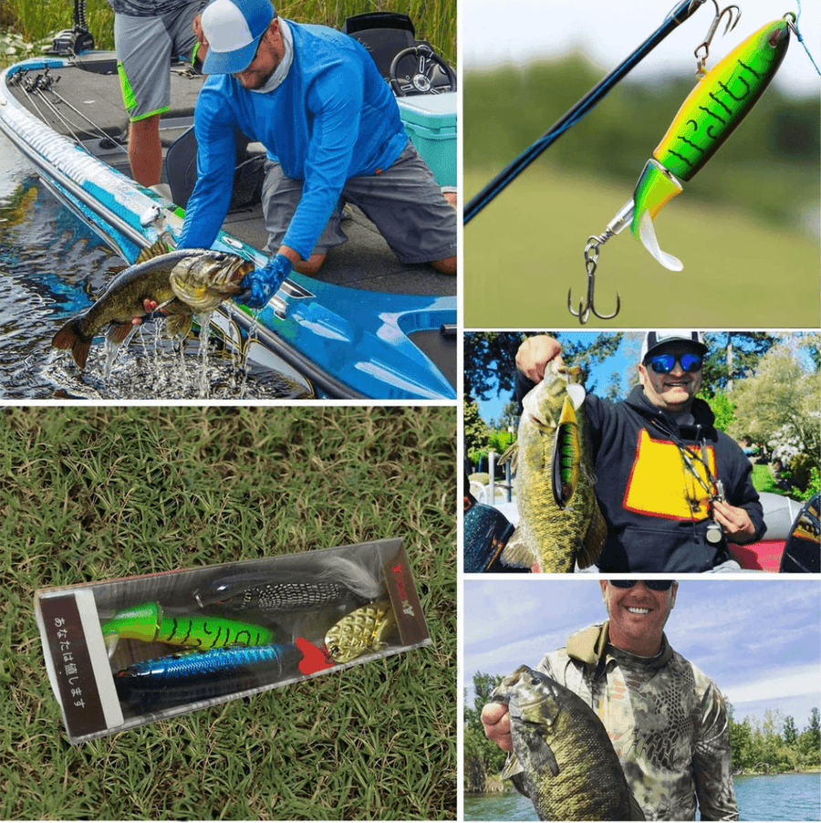 Flapping Tail Hard Floating Fish Bait