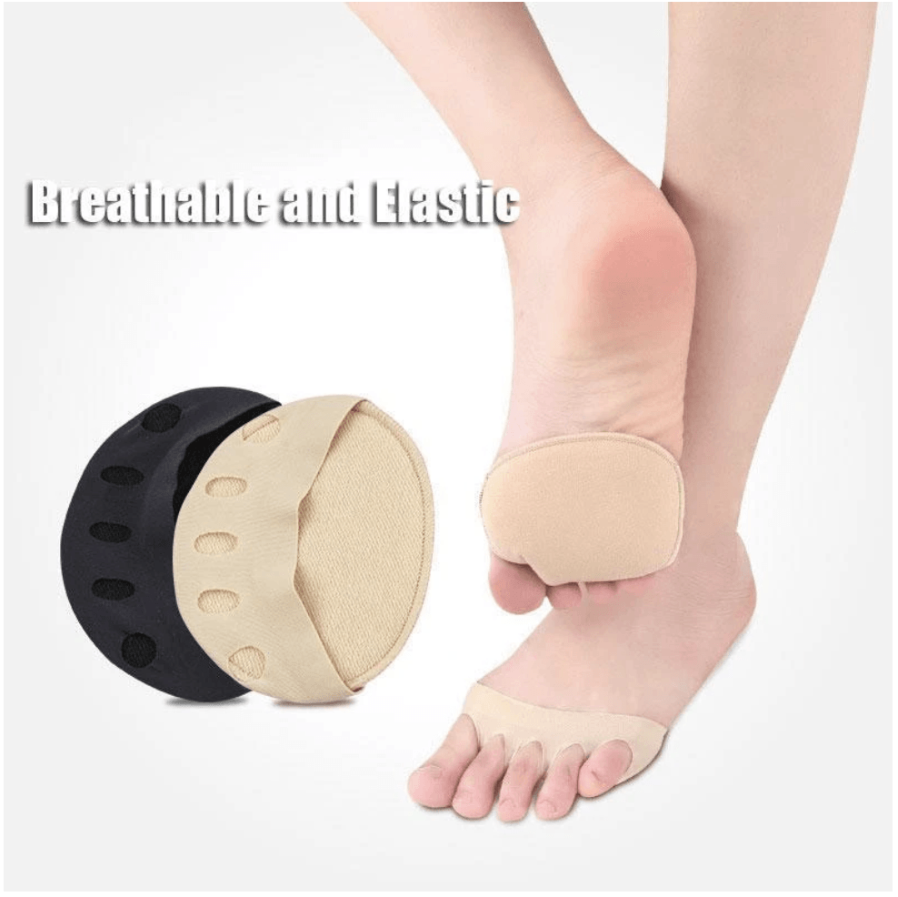 HoneyComb Fabric Forefoot Pads - 3 Pairs