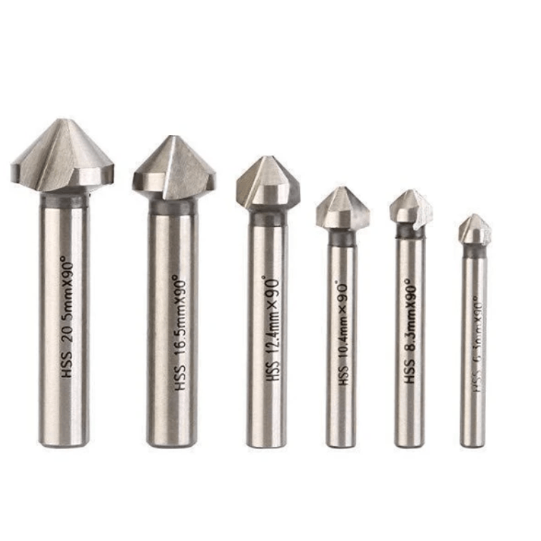 Three Edges Chamfer 6PCS Set