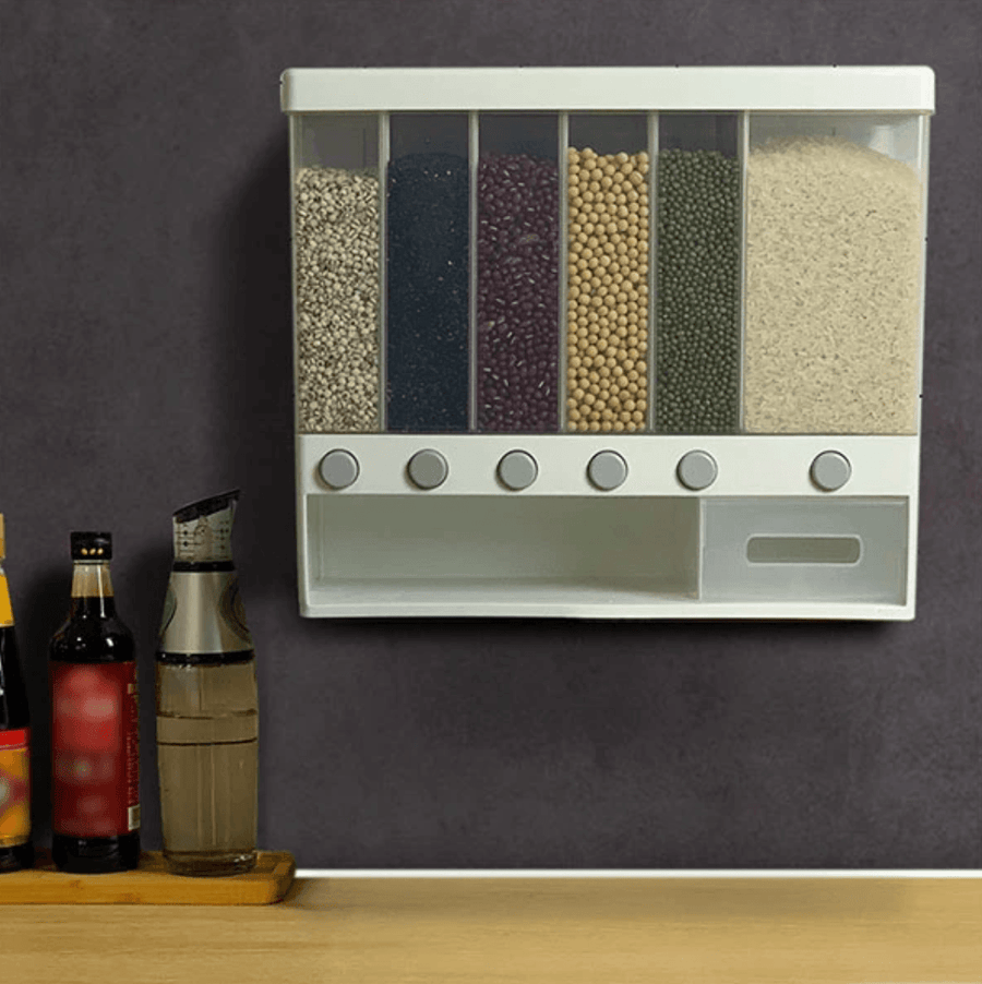 Wall-mounted Dry Food Dispenser
