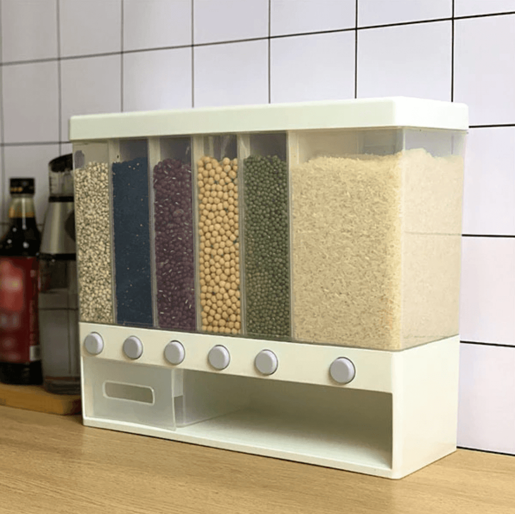 Wall-mounted Dry Food Dispenser