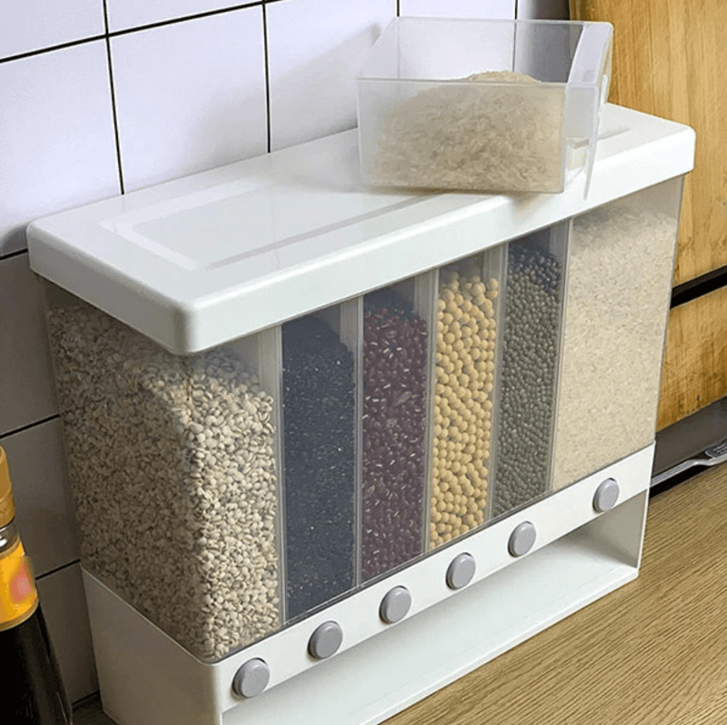 Wall-mounted Dry Food Dispenser