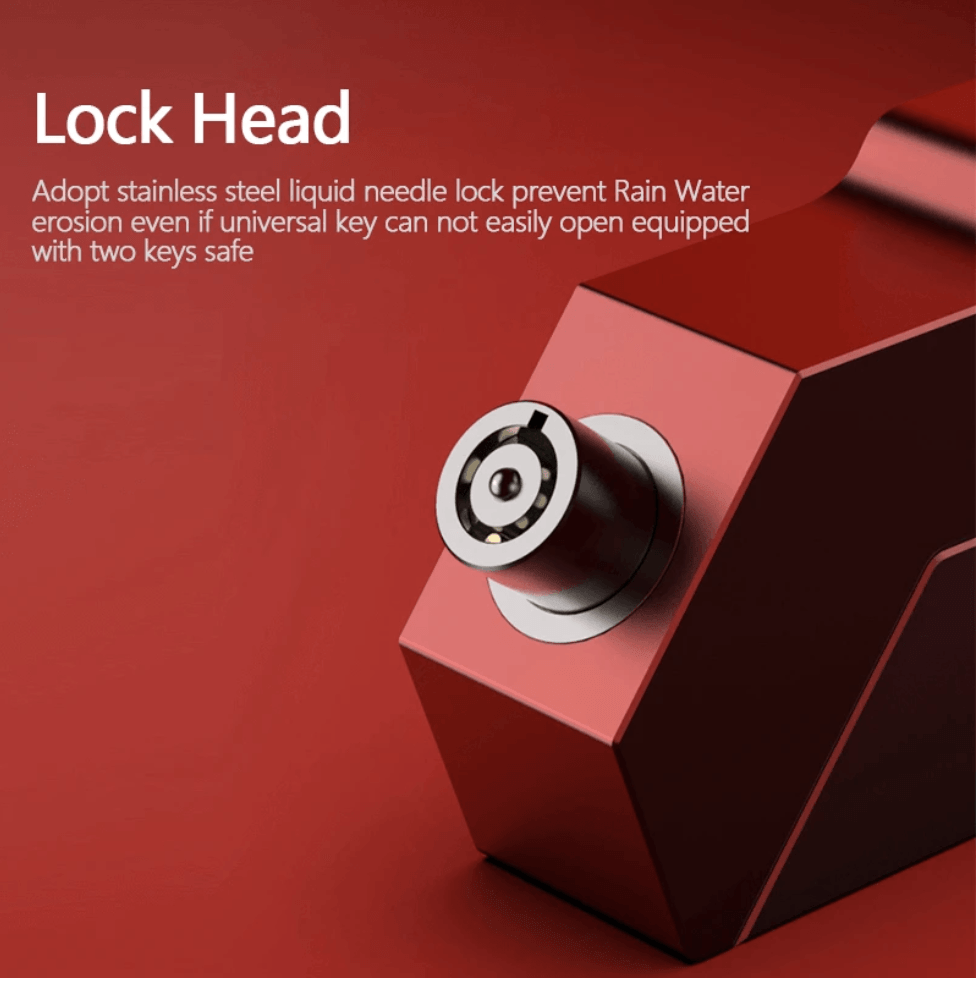 Motorcycle Handlebar Security Lock