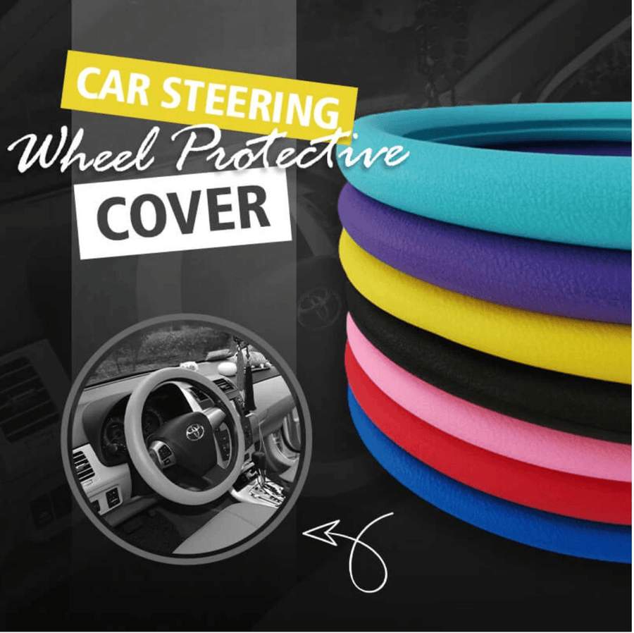Steering Wheel Protective Silicone Grip Cover