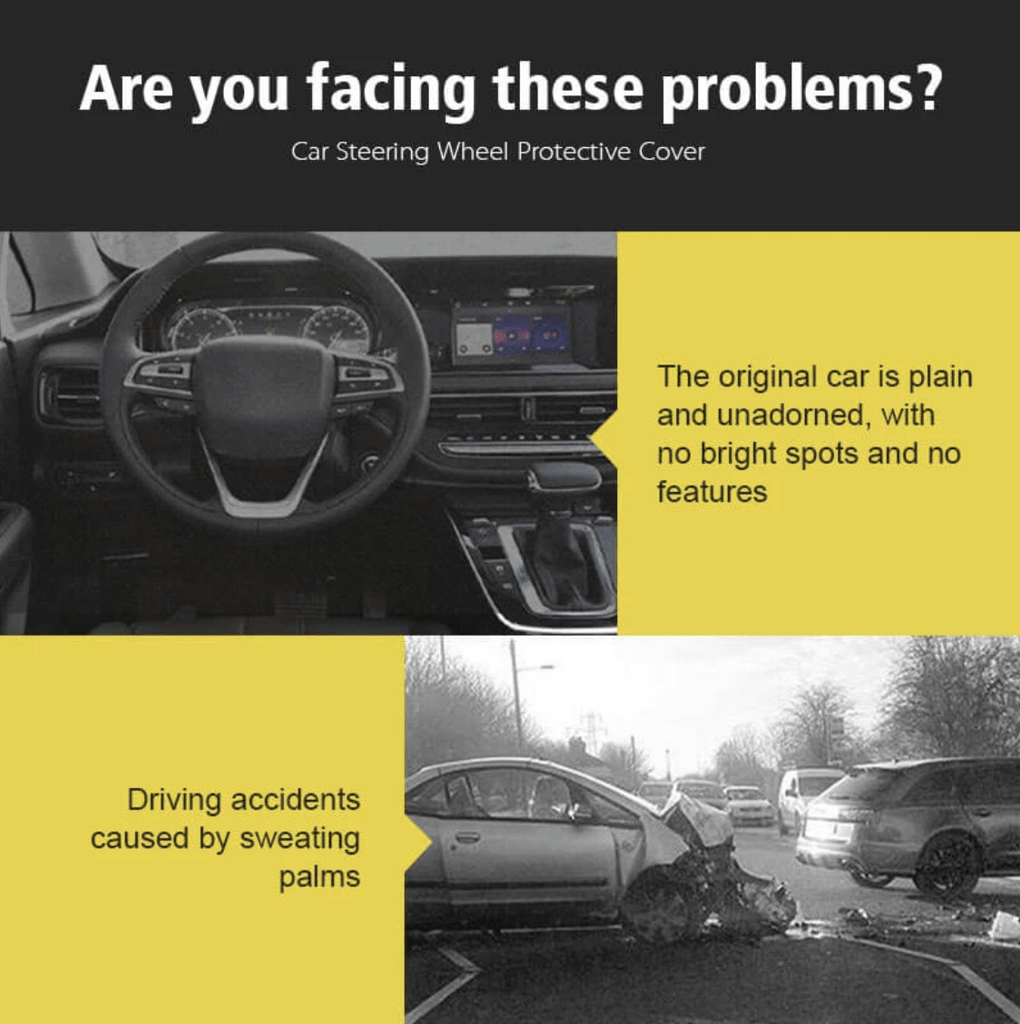Steering Wheel Protective Silicone Grip Cover