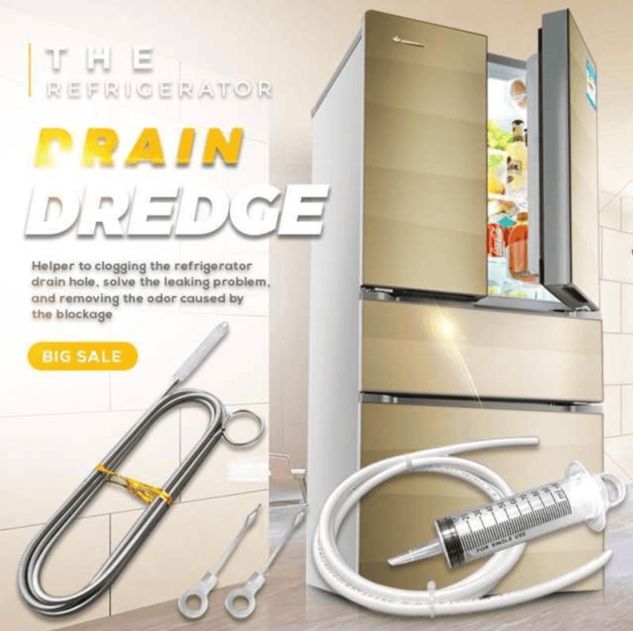 Refrigerator Drain Dredge