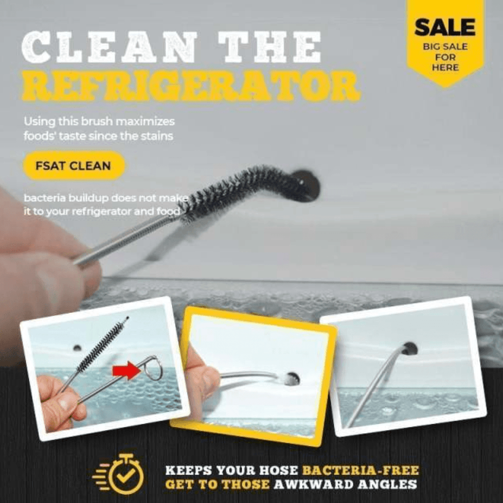 Refrigerator Drain Dredge