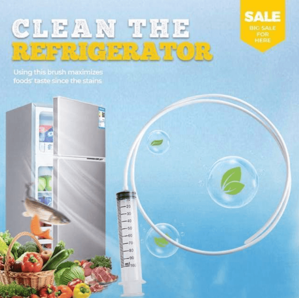 Refrigerator Drain Dredge