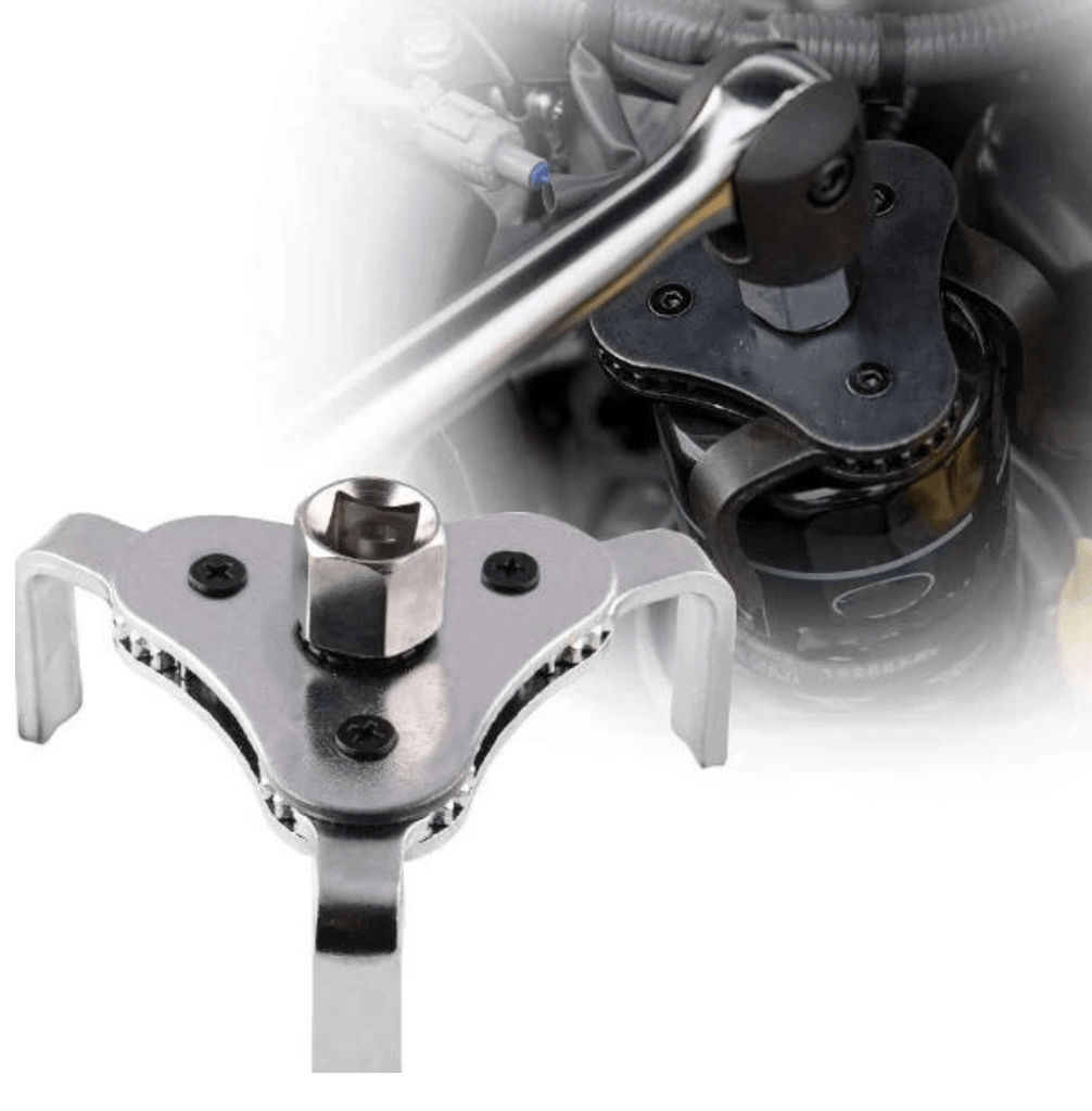 Adjustable Oil Filter Removal Wrench Tool - CHANGE OIL LIKE A PRO