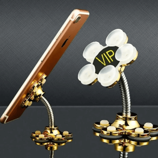 360 Degree Flower Suction Phone Holder