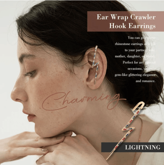 Ear Wrap Crawler Hook Earrings