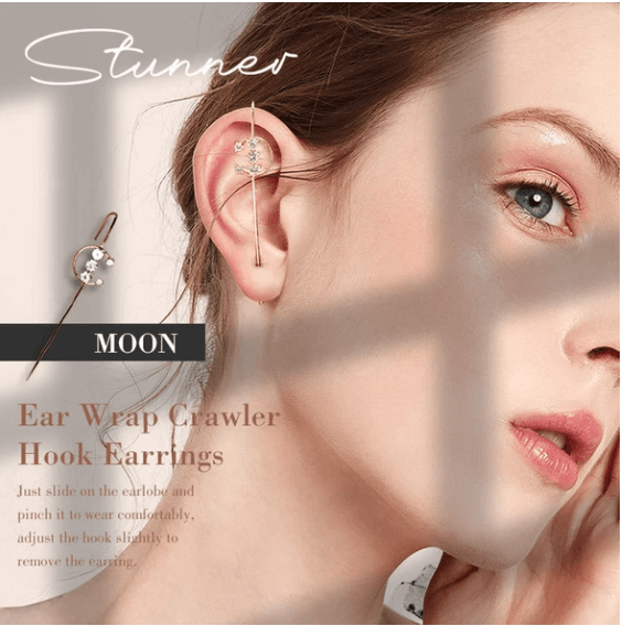 Ear Wrap Crawler Hook Earrings