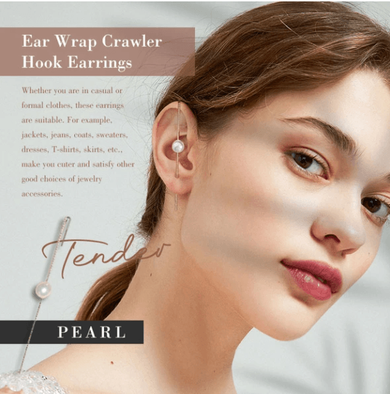 Ear Wrap Crawler Hook Earrings