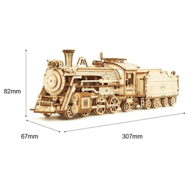 Wooden Mechanical Model Puzzle