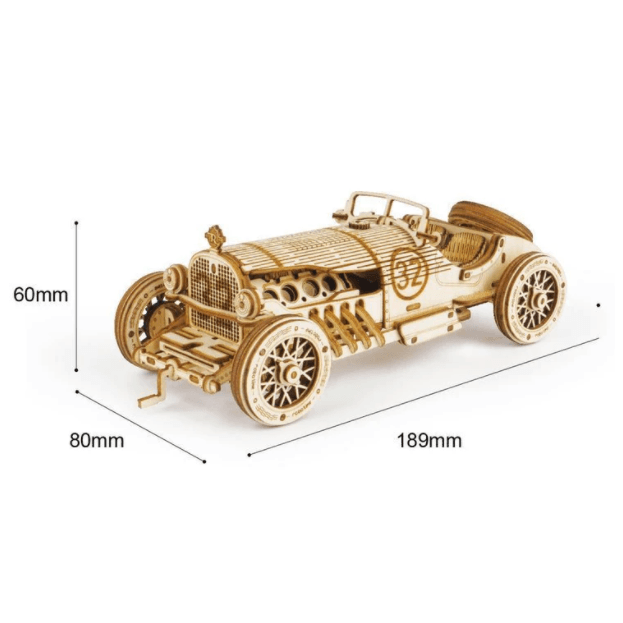 Wooden Mechanical Model Puzzle