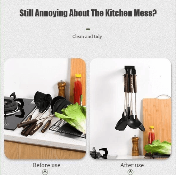 All-Purpose Nail-free Rotating Shelf
