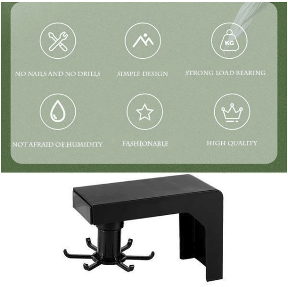 All-Purpose Nail-free Rotating Shelf