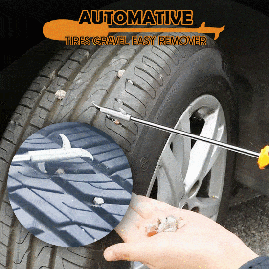 Automative Tires Gravel Easy Remover
