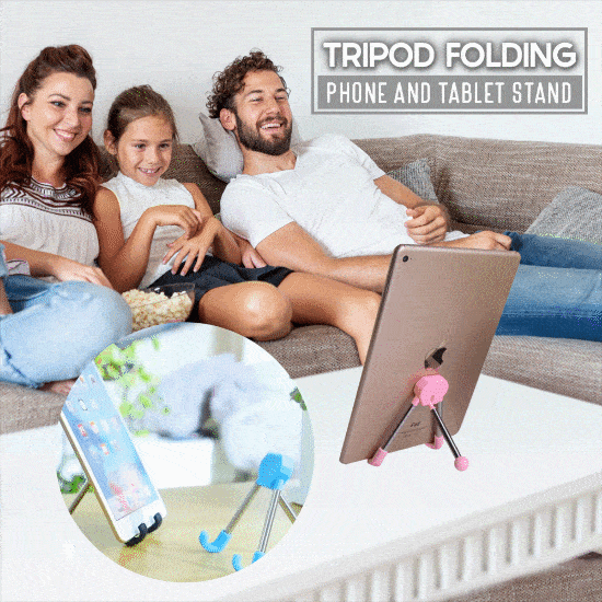 Tripod Folding Phone and Tablet Stand