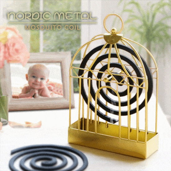 Nordic Metal Mosquito Coil Holder
