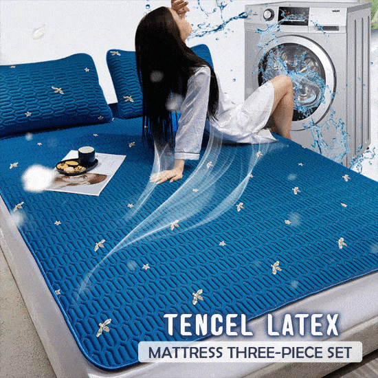 TENCEL Latex Mattress Three-Piece Set