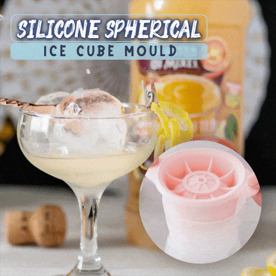 Silicone Spherical Ice Cube Mould