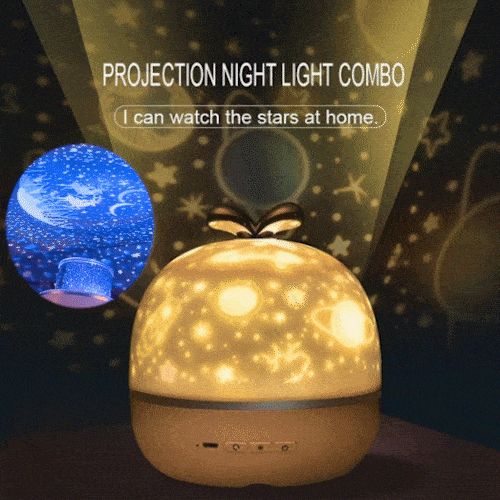 360 Rotation Starry Sky Projector