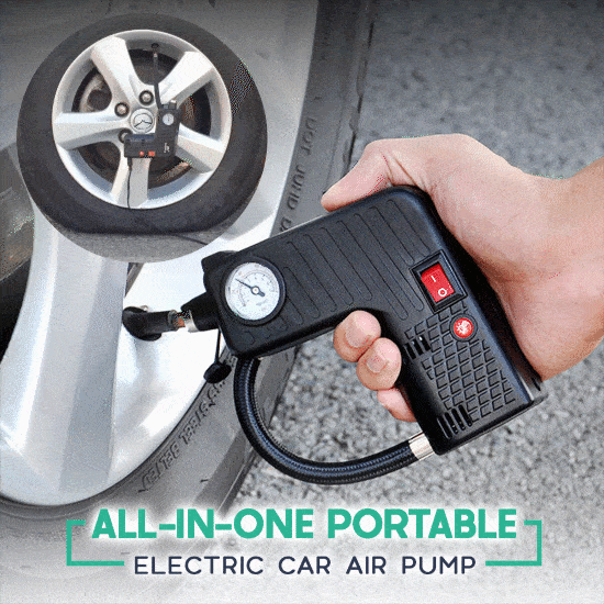 All-In-One Portable Electric Car Air Pump
