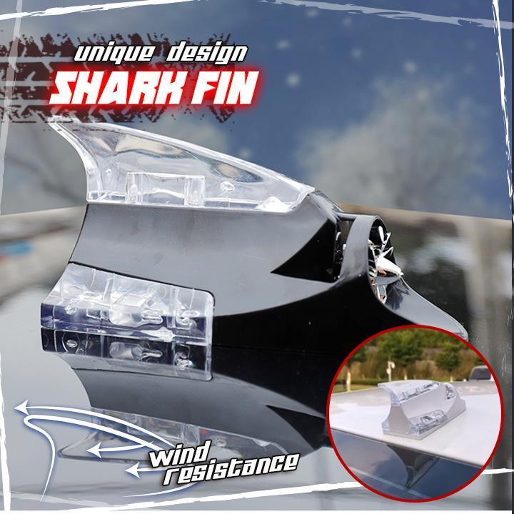 Wind-Powered Car Shark Light